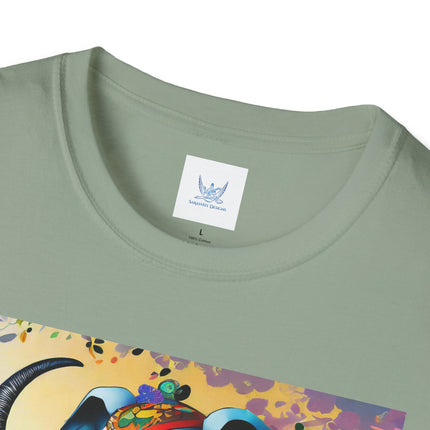 Cyberpunk Elephant Softstyle T-Shirt
