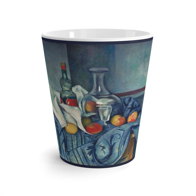 The Peppermint Bottle by Paul Cézanne Latte Mug