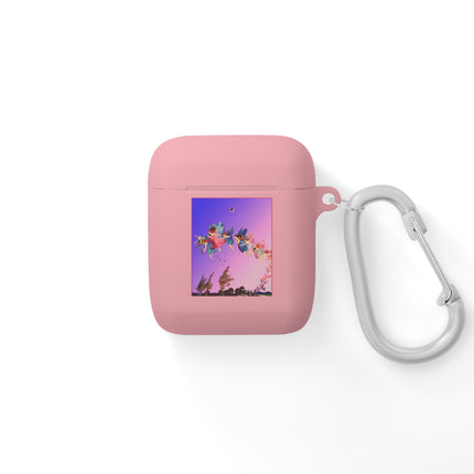 Fairies, Pixies, and Petals in Twilight's Embrace AirPods Case Cover