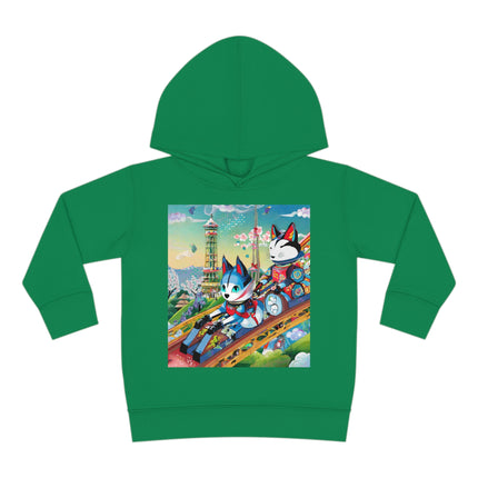 Kitsune Carnival Toddler Pullover Fleece Hoodie
