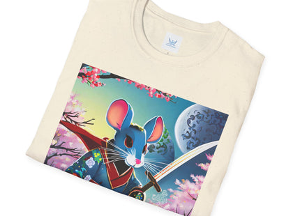 Cyber Samurai Rat Softstyle T-Shirt