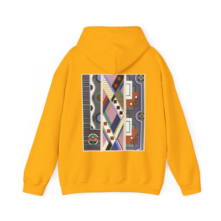 Collection decors et couleurs Pl.19 by Georges Valmier Heavy Blend™ Hooded Sweatshirt
