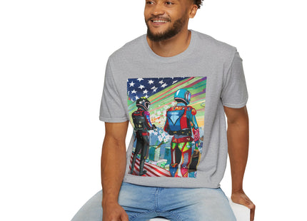 NSA Cyber Punk Computer Hacking Team Softstyle T-Shirt