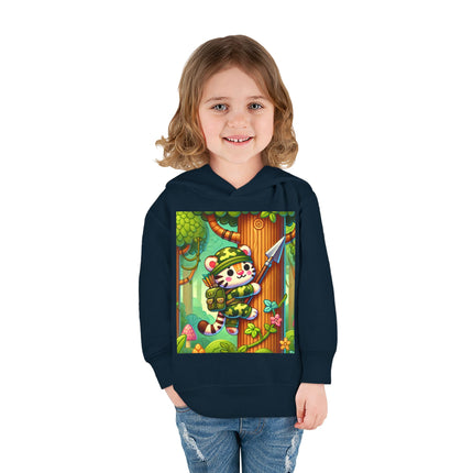 Stealthy Stripes Toddler Pullover Fleece Hoodie