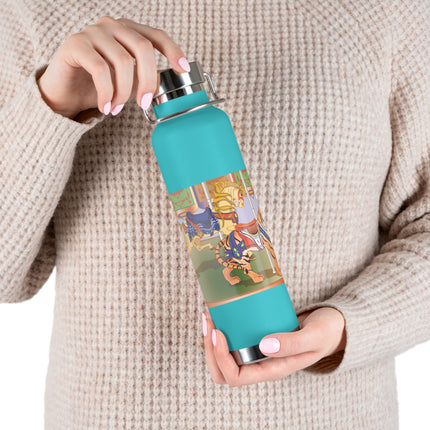Carousel Splendor Copper Vacuum Insulated Bottle, 22oz