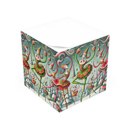 Christmas Ballet of the Absurd Note Cube