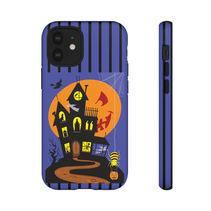 Halloween Night at the Haunted House Phone Cases