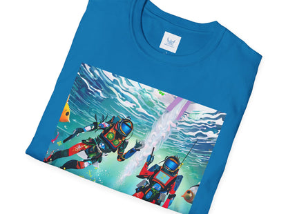FBI Robot Dive Team Softstyle T-Shirt