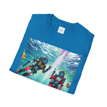 FBI Robot Dive Team Softstyle T-Shirt