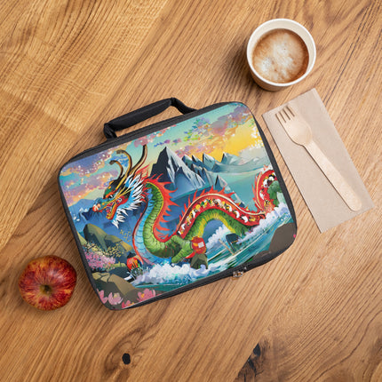 Chinese Dragon Lunch Bag
