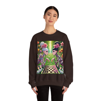 Spring Gambit: A Fairy’s Move Heavy Blend™ Crewneck Sweatshirt