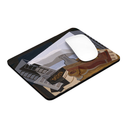 Open Window by Juan Gris Mouse Pad, Round and Rectangle