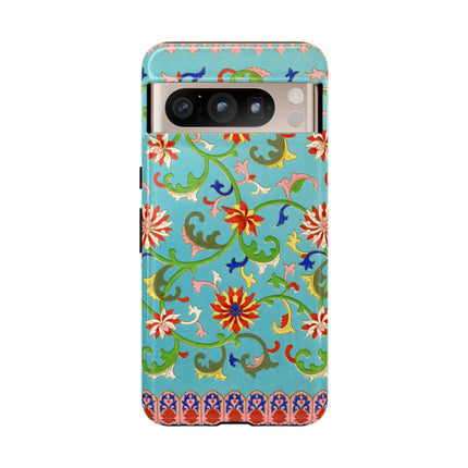 Colorful Floral Pattern by Owen Jones Phone Cases