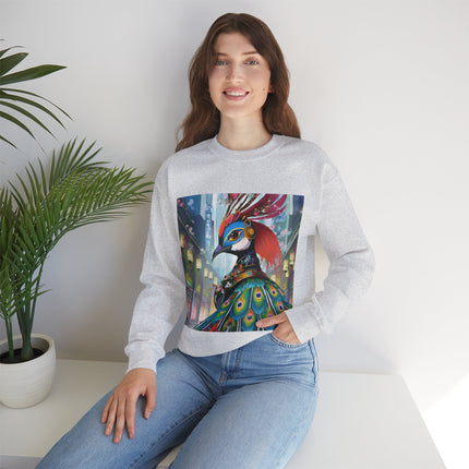 Techno Plumes Unisex Heavy Blend™ Crewneck Sweatshirt