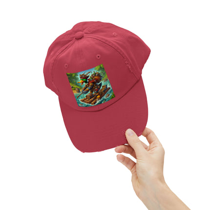 The Daring Drake Unisex Distressed Cap