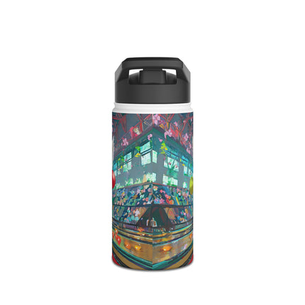 Samurai Robot Angels Stainless Steel Water Bottle