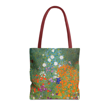 Cottage Garden by Gustav Klimt Tote Bag (AOP)