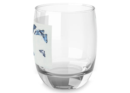 One Thousand Butterflies by Kamisaka Sekka Whiskey Glass