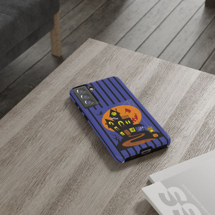 Halloween Night at the Haunted House Phone Cases