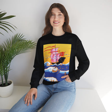 Golden Seas and Whimsical Dreams Heavy Blend™ Crewneck Sweatshirt