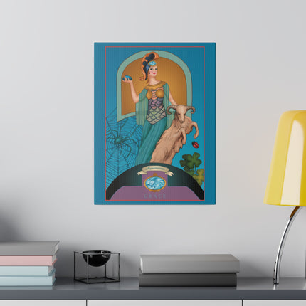March & Aquamarine – Sofia Chiostri’s Oceanic Gem Portrait