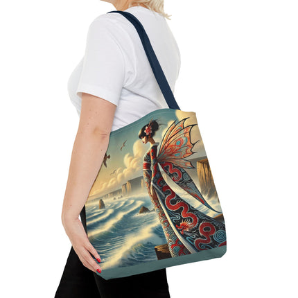The Coastal Fairy Tote Bag – Serene Grace & Oceanic Magic