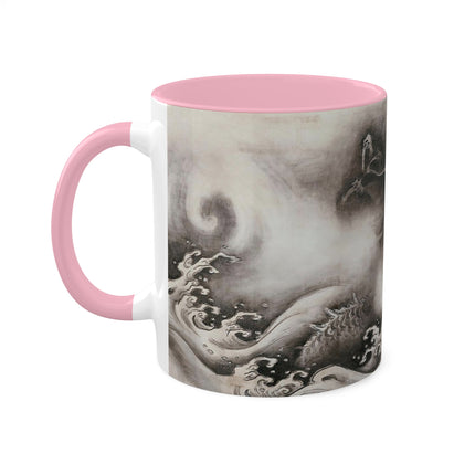 Japanese dragon by Yamada Dōa Colorful Mugs, 11oz