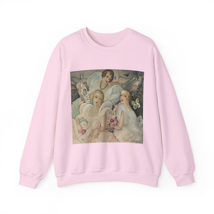 Les Femmes Fatales by Gerda Wegener Heavy Blend™ Crewneck Sweatshirt
