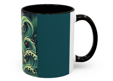 Mermaid Queen Rising from the Deep Colorful Mugs (11oz, 15oz)
