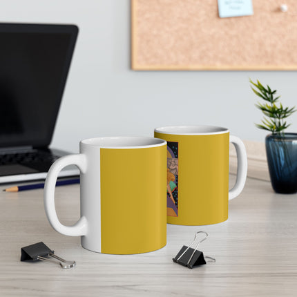 November & Topaz (from the Gem Series) by Sofia Chiostri Ceramic Mug 11oz