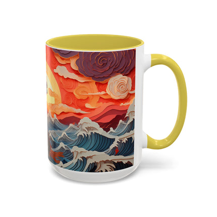 Emergence of the Dragon Colorful Mugs (11oz, 15oz)