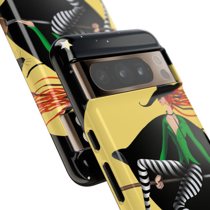 A Witch’s Moonlit Flight Phone Cases