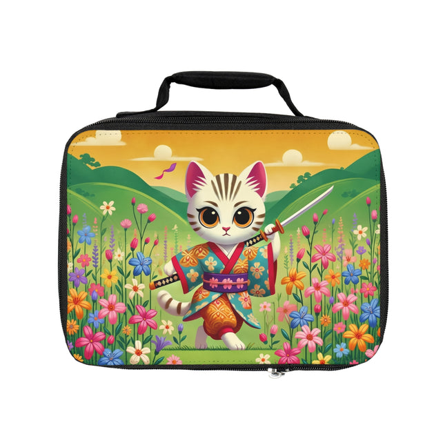 Samurai Kitten Lunch Bag – Discipline, Grace & Playful Courage