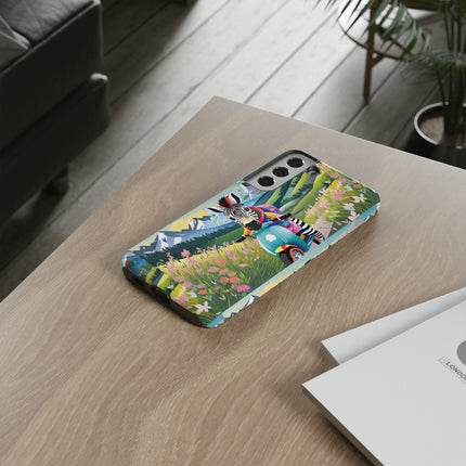 Stripes on Wheels Phone Cases