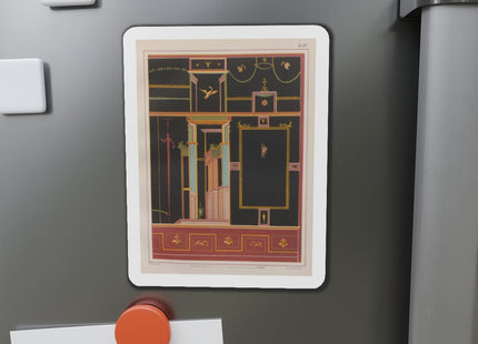 Pompeii Walls Pl.04 by Victor Steeger Die-Cut Magnets (5 Sizes)