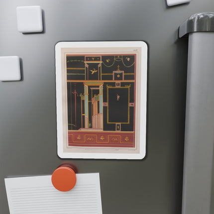 Pompeii Walls Pl.04 by Victor Steeger Die-Cut Magnets (5 Sizes)