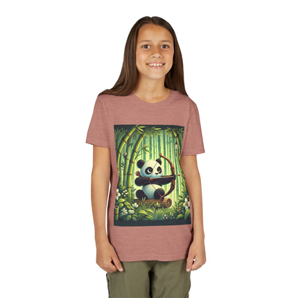 Bamboo Archer Panda Youth Short Sleeve Tee