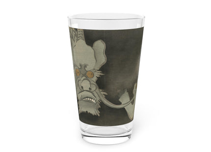 Dragon by Kamisaka Sekka Glass, 16oz