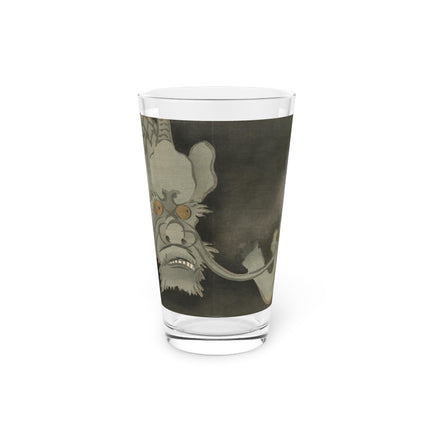 Dragon by Kamisaka Sekka Glass, 16oz