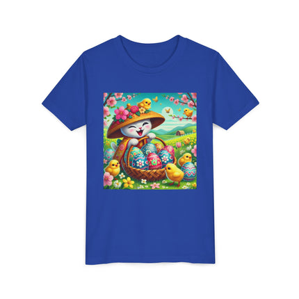 Geisha Kitten’s Easter Delight Youth Short Sleeve Tee