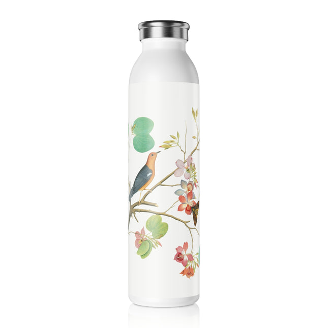 Orange-Headed Ground Thrush by Shaikh Zain al–Din Slim Water Bottle