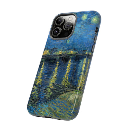 Starry Night Over the Rhone by Vincent Van Gogh Phone Cases