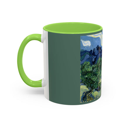 Olive Trees by Vincent Van Gogh Colorful Mugs (11oz, 15oz)
