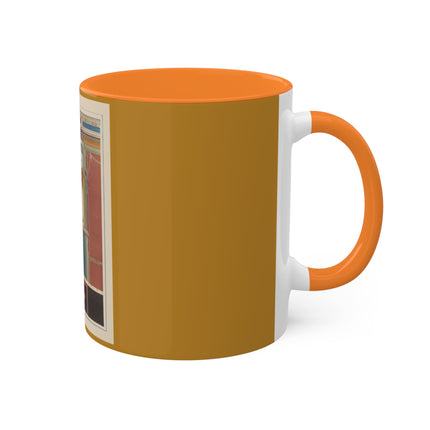 Pompeii Walls Pl.20 by Victor Steeger Colorful Mugs, 11oz