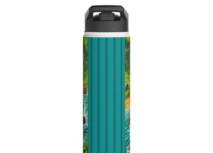 The Daring Drake Stainless Steel Water Bottle, Standard Lid