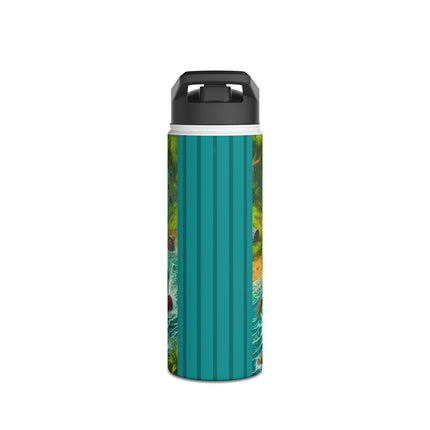 The Daring Drake Stainless Steel Water Bottle, Standard Lid