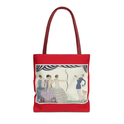 Visez au coeur, belles dames! by George Barbier Tote Bag