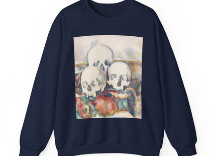 The Three Skulls by Paul Cézanne Unisex Heavy Blend™ Crewneck Sweatshirt