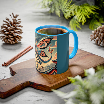 Dragon Fairy of the Temple Colorful Mugs (11oz, 15oz)