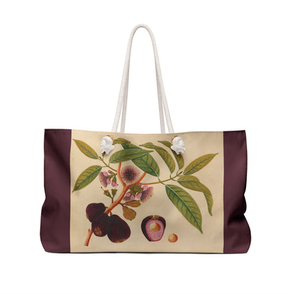 Album of watercolors of Asian fruits and flowers Pl.05 by Anonymous Weekender Bag
